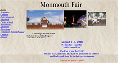 Desktop Screenshot of monmouthfair.com